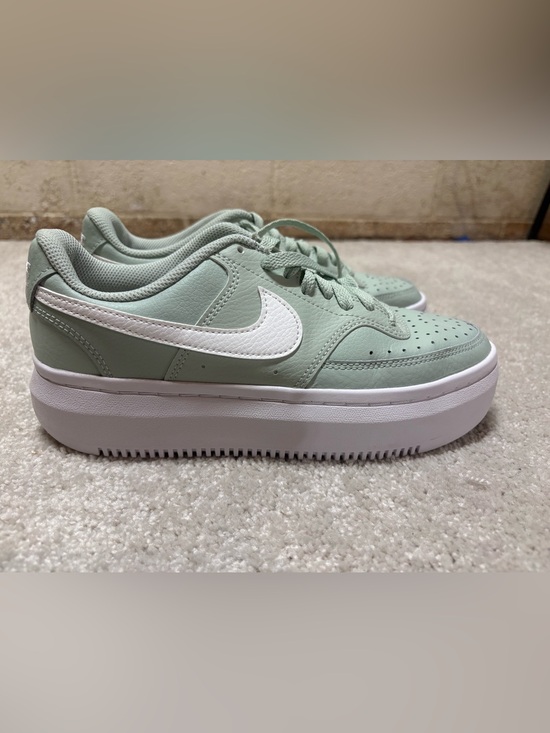 Nike Shoes - Nike Court Vision Alta Low Seafoam woman’s sneakers shoes Size 8.5